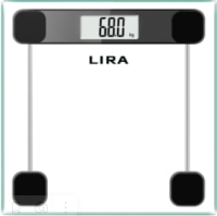 Весы напольн.электр.180кг.стекло Lira LIRA-LR-1400
