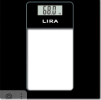Весы напольн.электр.180кг.стекло Lira LIRA-LR-1403