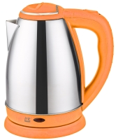 Чайник 1500Вт.1,8л.металл,оранж Irit IR-1347